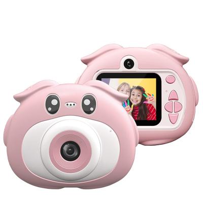 China 1080p Hd Digital Cam AD-G23H Dual Lens Toy Instant Camera Kid Hd Digital Kids AVI Camera Play Plastic Toy Kids Camera For Children for sale