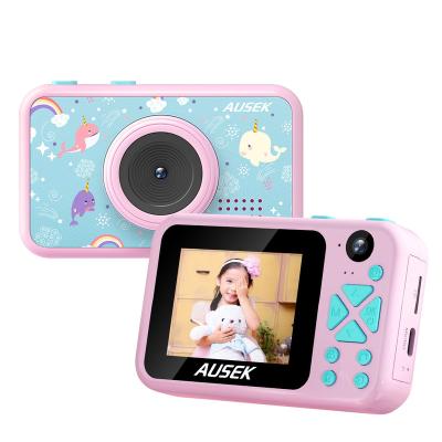 China 1080p Hd Digital Cam Small Retro Usb Videi Thermal Video Camara Kids Digital Camera With Meamory Toy Click Camera Robot Silicone for sale