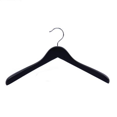 China 2021 Best Selling Lotus Wood Hangers Custom Black Clothing Cabinet Eco-friendly Hardware for sale