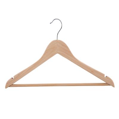 China Eco-friendly Material 2021 Hot Selling High Quality Lotus Wood Hangers for Home Householders for sale