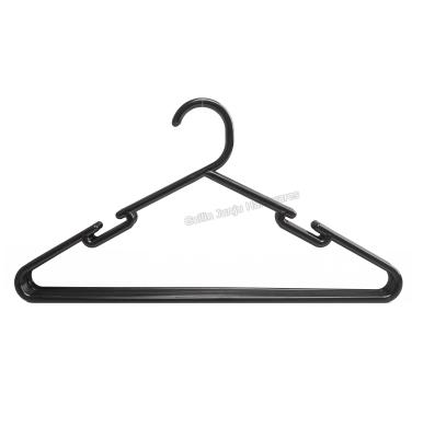 China Durable Wholesale Plastic Hanger Non Slip For Clothes Laundry Hanger Plastic for sale