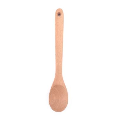 China Sustainable Natural Safety Beech Kitchen Cooking Tools Wooden Spoon Wooden Spatula for sale