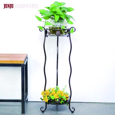 China Suitable Wholesale Home Products Sturdy Mid Century Decoration Metal Factory Long Used Indoor Flower Stand for sale