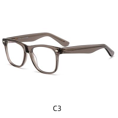 China 2021 Fashion Optical Frames Customized Optical Frame Men's Acetate Glasses Spectacle Frames for sale