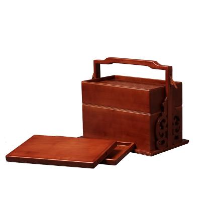 China Recyclable Tea Box Wooden Box With Lid Bamboo Fiber Storage Box for sale