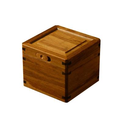 China Recyclable Bamboo Gift Box Wooden Box Luxury Packaging Box With Custom Logo for sale