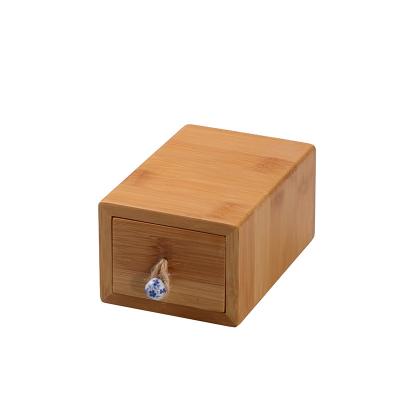 China Recyclable Packaging Bamboo Box Perfume Box Small Jewelry Box for sale