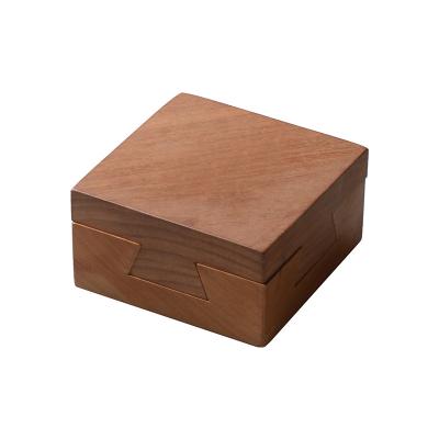 China China Europe Wooden Style Simply Open Toy Laser Cut Technique Color Feature Wood Carving Beautiful Creative Crafts Fun Jewelry Box for sale