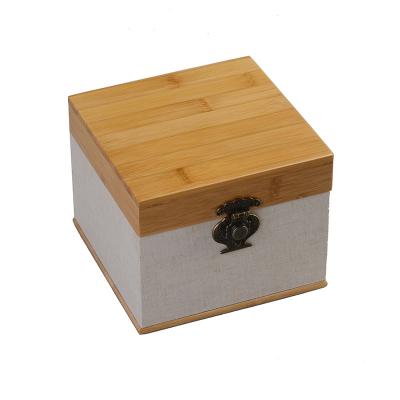 China Recyclable Wooden Lid Box Bangle Packaging Boxes For Gift Package for sale