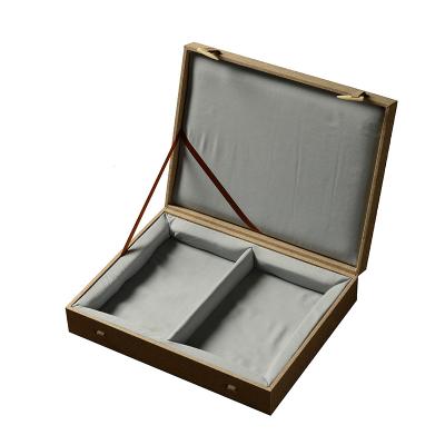 China Recyclable Jewelry Packaging Pouch And Box Packing Case For Necklace Keepsake Box for sale