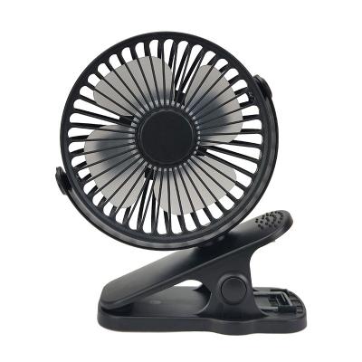 China NEW CLIP FAN Hotel USB Wind Power Student Dormitory Rechargeable Small Quiet Wireless Portable Fan for sale