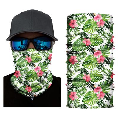 China New Outdoor Activities Flower Stock Winter Fleece Neck Cuff/Custom Warmer Bandana Scarf Headwear for sale