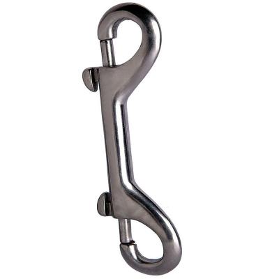 China Top Quality Heavy Industry Grade 304 / 316 Stainless Steel Double Eye Snaps Double End Snap Hooks for sale