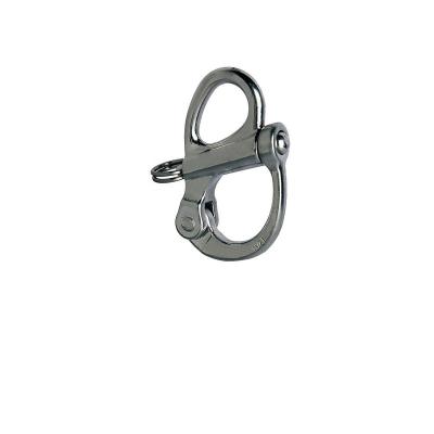 China High quality heavy industry 304/316 stainless steel quick release snap shackles with fixed eye for sale