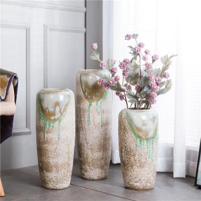 China European ceramic European hotel physical store restaurant coffee place meeting living room floor vases for sale