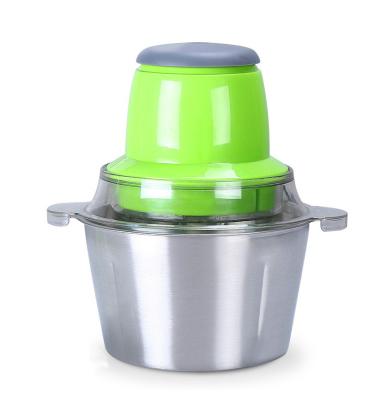 China Outdoor Portable Universal Food Choppers 2l -4L Electric Plastic Bowl Food Cleaver for sale