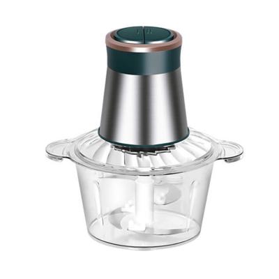 China Outdoor Electric Vegetable Grinder Chopper Transparent Shell Cleaver for sale