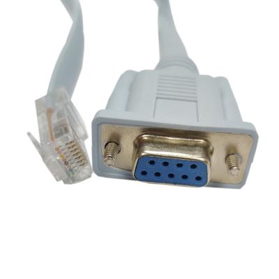 China TEST 1.5M DB9 To RJ45 Cable Serial To Console Testing Cable 9pin Female To LAN for sale