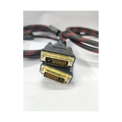 China Dual Computer Link 144HZ DVI-D 24+1 Male To Male Monitor Projector Cable for sale