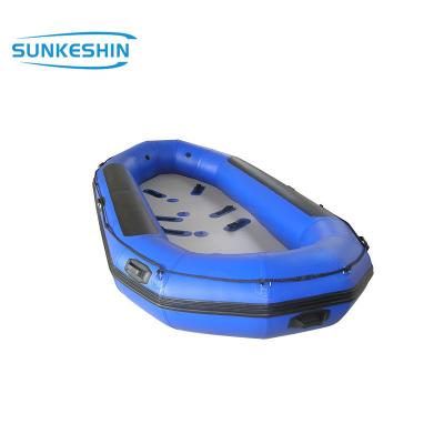 China Fishing Playing Water Equipment Thickened Inflatable Assault Boat Power Rafting Boats With Motor for sale