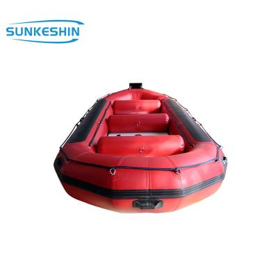 China Fishing Custom CE OEM PVC River Raft Light Inflatable Sport Boats Pontoon Boats Inflatable Fishing Boat for sale