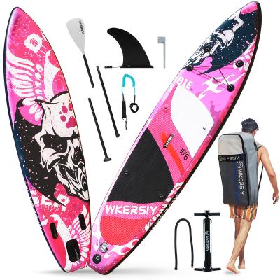 China Fashion Unisex Popular Pink Paddle Board Inflatable Paddle Board for sale