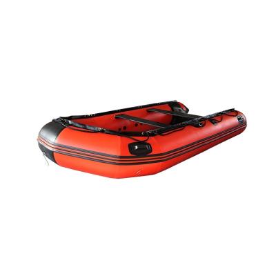 China Fishing Heavy Duty Inflatable Fishing Boat With 1.2cm Aluminum Floor for sale