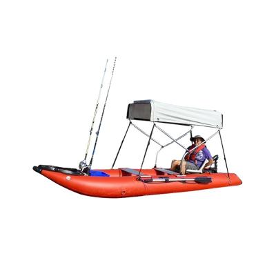 China Popular Design 400cm 3 Person Fishing Fishing Inflatable Kayaks With Accessories for sale