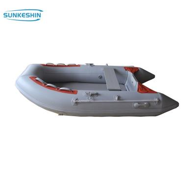 China 2.5m Aluminum Floor 4 Person Family Trips Inflatable Boat Tender Fishing for sale