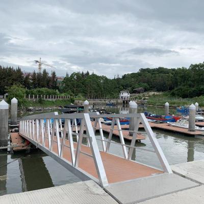 China Marinas boat marina landscape pontoon motorboat pontoon marina with china factory sales for sale