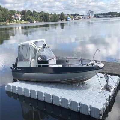 China Dock 2021 New Design Big Buoyancy Pontoon Jet Ski Custom Drive On Floating Dock For Sale for sale