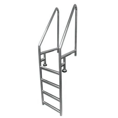 China Marinas Yacht Parts And Accessories Pontoon Dock Stainless Steel Suppliers Swimming Marine Boarding Ladders for sale