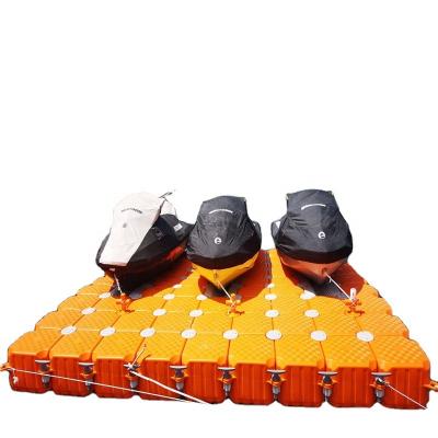 China Plastic Floating Docks HDPE Pontoon Cube For Floating Jet Ski Boat Dock for sale