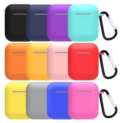 China For Earphone TPU Silicone Earphone Case For Air Pod Cover Device Skin Accessories For Apple Air Pod Charging Box for sale