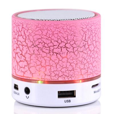 China No Wireless Mini Portable BT Speaker LED Column Hands Free Phone Speaker TF USB FM Mic Bass Sound Music Radio aux. for sale