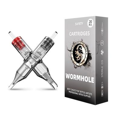 China Permanent Wormhole Needles With Soft Membrane 0.35mm Complete Size 20pcs/box For Tattoo Pen Machines Tattoo Cartridge for sale