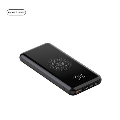 China Newest Type-C Mini Portable Charger 1000mah Fast Charging Support/Micro Magnetic Wireless Charging Power Bank palladium Powerbank for sale