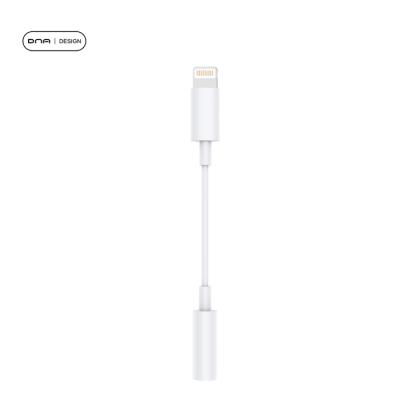 China Quick Charging Speed ​​White Cable To 3.5mm For Iphone Apple MFi Certificated Headphone Jack Audio Adapter For IPhone for sale