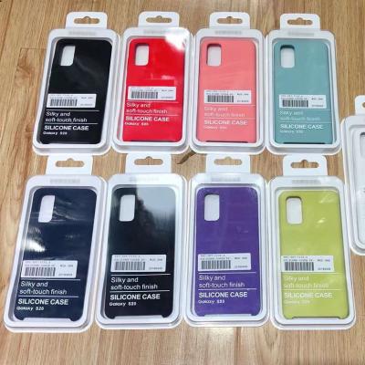 China Shockproof Liquid Phone Case For Samsung Galaxy PC+Silicone Cloth Cell Phone Shockproof Soft Rubber Cover For Samsung Plus S7 Edge A720 for sale