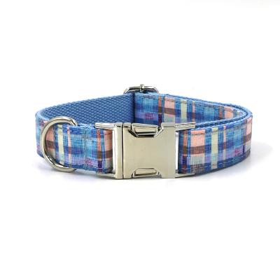 China High Quality Adjustable Soft Comfy Bowtie Collars Dog Collar Metal Buckle Viable for sale