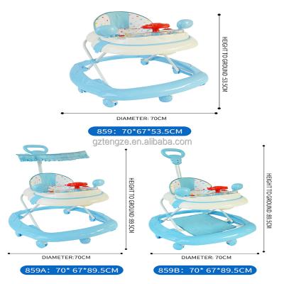 China ABS suitable for children just learning to walk 1-2 years old children safe and stable high quality baby walker toys for sale