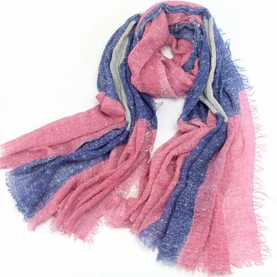 China Winter Thick Neck Scarf Plaid Muffler Scarf Stoles Viscose Classic Luxury Elegant Soft Cotton Hijabs For Women for sale