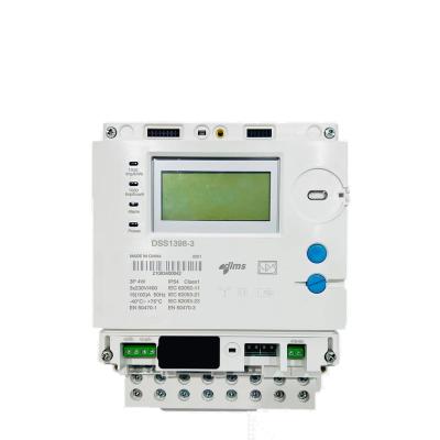 China Two-way measurement+Four quadrant indicating hot sale Acadia new LCD display three phase smart STS energy meter for sale