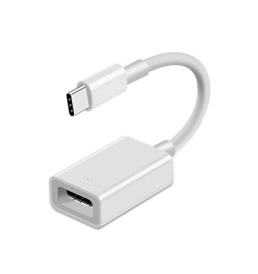 China Type C Camera USB OTG Adapter Cable Type C Male To USB Female Camera Adapter Compatible For MacBook Pro 2020/2019/20 for sale