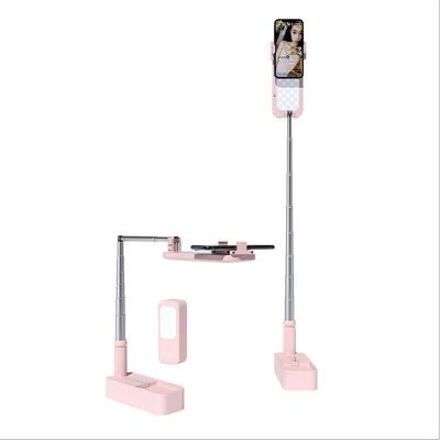 China Shine Good Selling Makeup Live Fill Light Homework LED Light With Selfie Stand Folable Table LED Lamp for sale