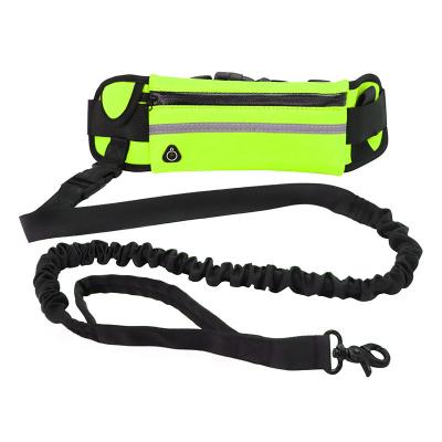 China New Dog Chest Strap 2022 Pet Chest High Waist Bag Anti-collision Outdoor Elastic Pet Running Leash for sale