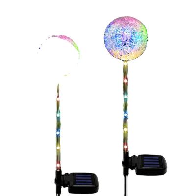 China Emulational Outdoor Decorative Waterproof Dandelion Garden Solar Garden Light for sale