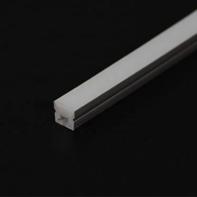 China Waterproof 1meter silicone led profile GY-NT-ZF-1010A LED neon tube 10x10mm suit for 6mm strip LED silicone light channel for sale