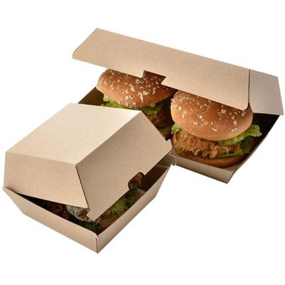 China Hot Sale Recyclable Hamburger Box Custom Printed Hamburger Box for sale