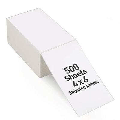 China Waterproof 4x6 Computer State Direct Thermal Shipping Labels for Zebra and Rollo Printer 500-4000 Labels Sticker for sale